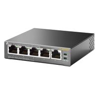 TP-Link - Switch TL-SG1005P de 5 Puertos Gigabit (4 Puertos POE+)