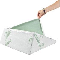Cojín cuña antireflujo viscoelastico Muy Grande forro bamboo