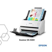 Escáner Epson DS-530 II dúplex USB 3.0 35 ppm ADF 50 hojas