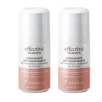 Set 2x1 Desodorante Effective Roll on Aclarante 50g