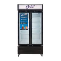 Vitrina Visicooler Oster 450L OSPVSCX450B 2 Puertas Negro