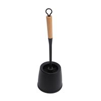 Escobilla para inodoro Mango Bambu Negro