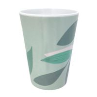 Vaso Hojas Melanina 325ml Decore