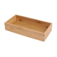 Bandeja Organizadora Bambu + Mdf 30x16x6