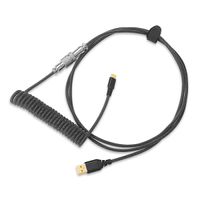 Redragon - Cable Coiled A115 Type C To Type A - Negro