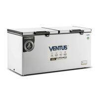 Congeladora Ventus Ctd-520 520L Acero Inoxidable Blanco