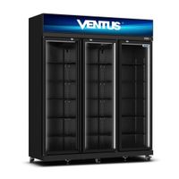 Visicooler Ventus Vc-1100 Inverter 1100L Acero Negro