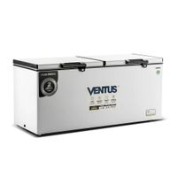 Congeladora Ventus Ctd-600 600L Acero Inoxidable Blanco