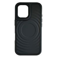 Case iBox para iphone 16 vibes 360, protección 360°, con magsafe para carga inalámbrica, negro