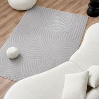 Alfombra Dark Grey Bianca 120x170cm