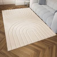 Alfombra Beige Alaska 120x160cm