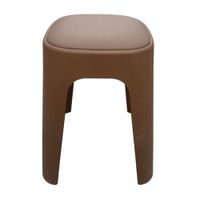 Banco Apilable Marron 32x32x47cm Orange