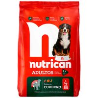 Alimento para Perro NUTRICAN Adulto Sabor Cordero Bolsa 1Kg