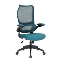 Silla de Oficina Giratoria Lisboa Turquesa Orange