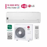 DUALCOOL Aire Acondicionado Lg Split De 12,000 BTU/H Inverter Frío/Calor