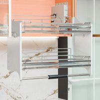 Organizador abatible para alacena de cocina 80 cm mueble alto Más Casa Perú