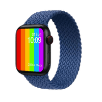 CORREA LOOP NYLON TRENZADO TALLA 'M' AZUL 42/44/45/49 MM
