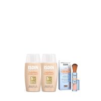Kit Fotoprotección con color: 2 Fusion Water Magic Light + 1 Mineral Brush