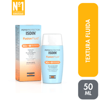Isdin Fotoprotector Fusion Fluid SPF50 50ml - Bloqueador solar facial hidratante