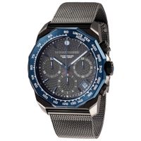 Reloj Perry Ellis Decagon GT 09008-04 Fecha Cronómetro Acero Inoxidable Gunmetal