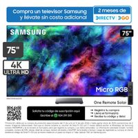 Televisor SAMSUNG Micro RGB 75"" UHD 4K Smart TV R95H Vision AI