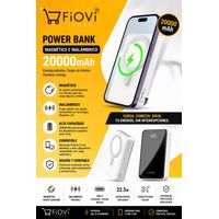 Power Bank batería externa de 20000mAH LDNIO con carga inalámbrica PQ18