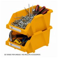 Organizatodo Apilable #20 Amarillo Reyplast