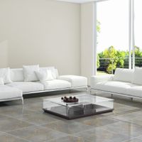 Piso Cerámico Marmolizado Dorato Gris Oscuro 46x46cm 2.32m2