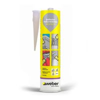 Sellador Poliuretánico Weber Flex PU Blanco x 300ml