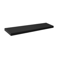 Repisa Nueva Flutua 3.4x20x100cm Madera/MDP Negro Prat-K