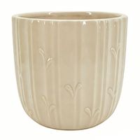 Maceta Decorativa Beige Orange