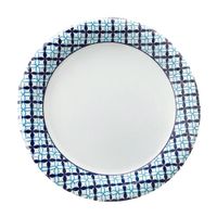 Set de 50 Platos Desechables Azul Brisa 22cm Life Art
