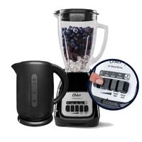 Combo Oster Licuadora BLSTKAG-BPB + Hervidor BVSTKT3101