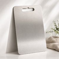 Tabla De Picar Acero Inoxidable 34×23 Cm – Diseño Premium
