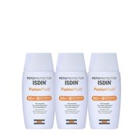 Trio Fotoprotector ISDIN Fusión Fluid SPF50 + 50ml