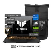 Laptop Asus TUF Gaming F16 16"" Intel Core i7 14650HX 512GB SSD 16GB RAM RTX5050 FX608JHI-TU368W