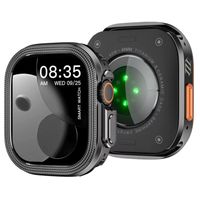 Case De Metal Para Apple Watch Ultra 2 Ultra 3 Negro Military