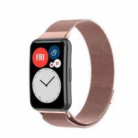 Correa metalica para Huawei Watch fit 2 Rosado