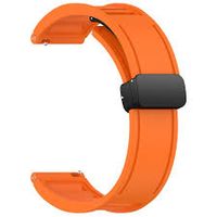 correa de silicona imantada 38-40-41mm y 42 serie 10 naranja