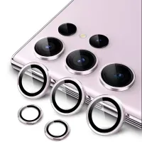 Micas de Camara Individuales Metal Rosado para Samsung S24 Plus