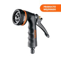 Pistola de Riego Truper 8 Funciones Metálica - Negro