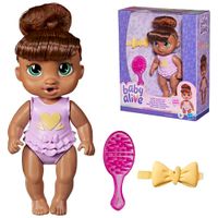 Muñeca BABY ALIVE Happy Hairstyles Con Accesorios de Peinado