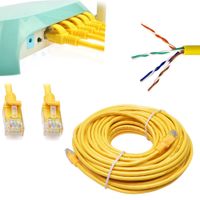 Cable De Red Utp Cat 6 Nuevo Sellado Testeado Rj45 20 Metros
