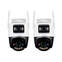 Kit de 2 Cámara seguridad IMOU Cruiser Dual 3MP + 5MP 360° Externa Full color