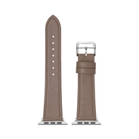 CORREA DE CUERO PARA Applewatch 38-40-41mm Marron