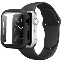 CORREA + CASE COLOR NEGRO PARA APPLEWATCH 42/44 MM