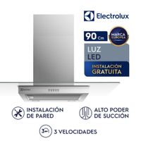 Campana extractora de pared Acero Inoxidable CE9VX Electrolux