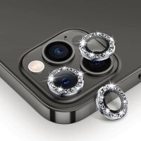 Micas de Camara Individuales Piedras Plata para Iphone 12 Pro