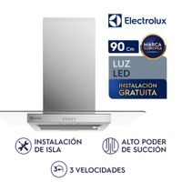 Campana extractora de Isla 90cm Acero Inoxidable CE9IX Electrolux