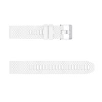 CORREA SILICONA LABRADA PARA WATCH 38-40-41-42 MM SERIE 10 BLANCO